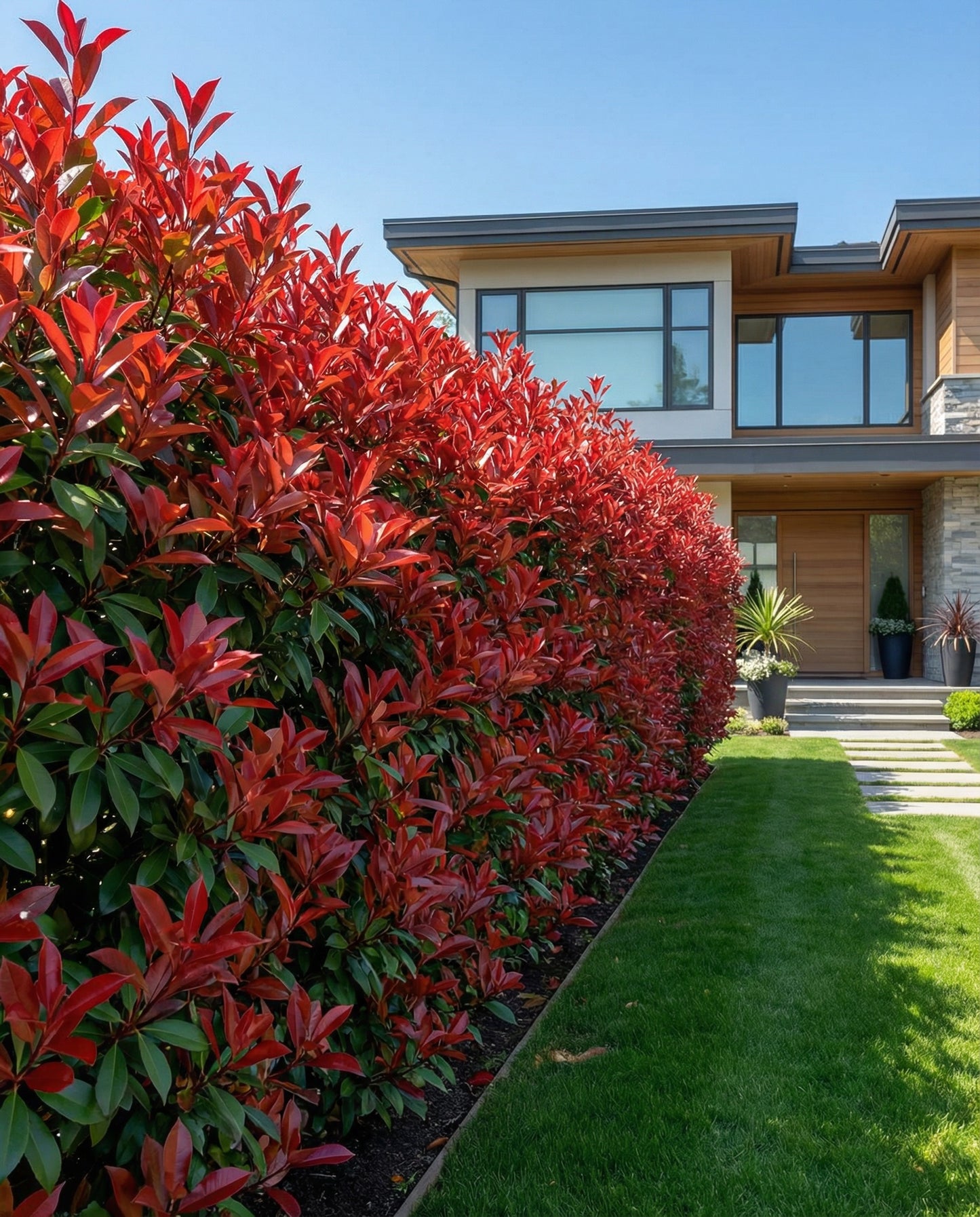 Vörös Korallberkenye - Photinia Fraseri Red Robin